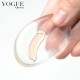 1pc Jelly Soft Silicone Gel Powder Puff Sponge Makeup Tool Blender Blending Puff Transparent Silica Flawless