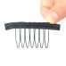 36 pcs Wire Wig Combs For Wig Caps Black Color Anti-Rust Wig Clips Accessories Tools 