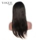 Straight 150% Density Virgin Hair 13x6 Lace Front  Wigs Natural Color  Human Hair